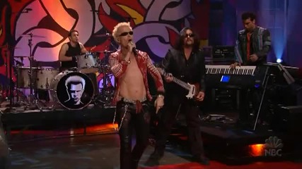Billy Idol - Scream Live On Leno 03 24 05 