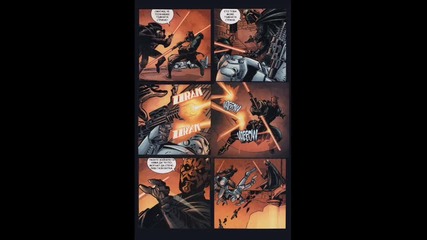 Star Wars Komiks - darth vader vs darth maul
