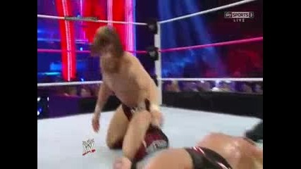 Randy Orton vs. Daniel Bryan мач за титлата на федерацията + ( Big Show нокаутирва и 2мата )