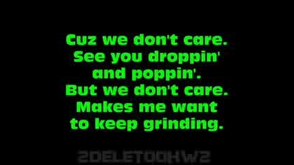 Akon - We Dont Care + Lyrics