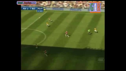 Psv Eindhoven - Breda 3 - 1 Goal na Ibrahim Afellay