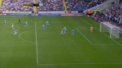 11.09.2010 Уест Бромич 1 - 1 Тотнъм гол на Брънт 