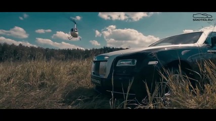 Когато руснак застане зад волана на Rolls Royce Wraith - Едно нетипично ревю
