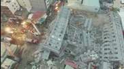 Дрон засне потресаващи кадри след земетресението в Тайван (ВИДЕО)