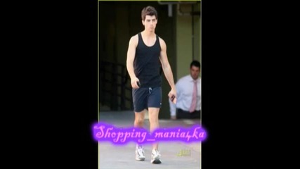 Joe Jonas with new haircut 