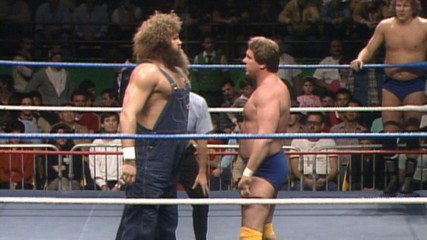 Hillbilly Jim, Uncle Elmer & Cousin Luke vs. "Rowdy" Roddy Piper, "Cowboy" Bob Orton & Jesse Ventura: Saturday Night's M