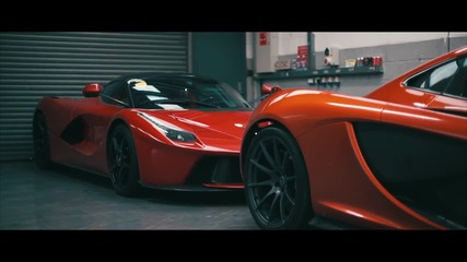 Сареднование и първо излизане на пистата Laferrari + 918 Spyder + P1