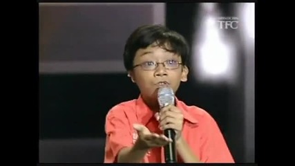 Филипините търси талант - 12 годишен с удивителен глас пее песента на Pussycat Dolls - Hush Hush 