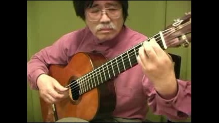 Classical Guitar of Tabei Weiss Tombeau 