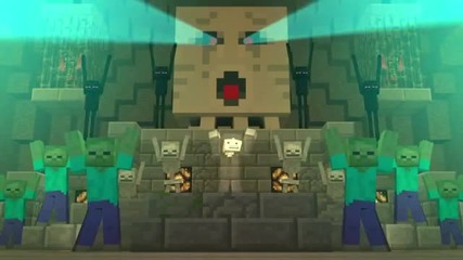 Don't Mine At Night - A Minecraft Parody of Katy Perry's Last Friday Night (music Video)