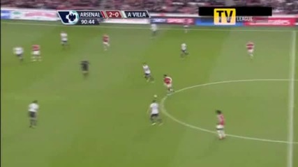 Фабрегас при успеха на Арсенал срещу Астън Вила 3 : 0 
