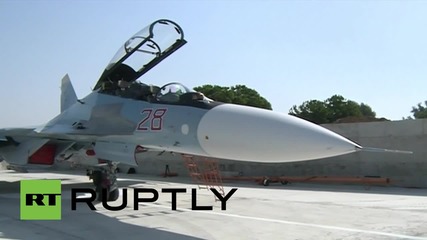 Syria: Russian Sukhoi jets continue airstrikes against militant targets