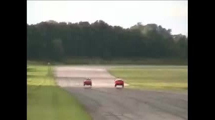 Tvr Griffith 500 v Ferrari F430 Drag Race