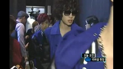 Teen Top rehearsal behind the scenes