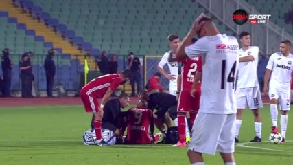 Лоша новина за ЦСКА, Каранга се счупи