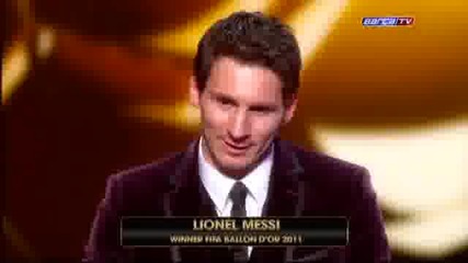 Fc Barcelona - Leo Messi gana su tercer Balуn de Oro