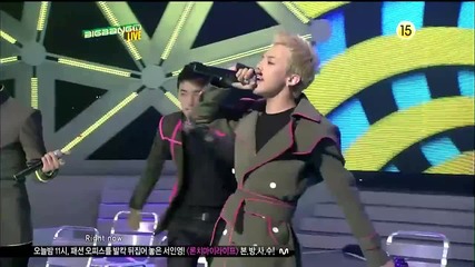 Bigbang - What is Right [live performance at M! Countdown Bigbang Tv]