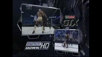 WWE Smackdown 23.01.09 Undertaker Vs. Shelton Benjamin Part 1