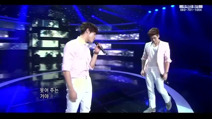 Homme - Man Should Laugh ~ Inkigayo (31.07.11)