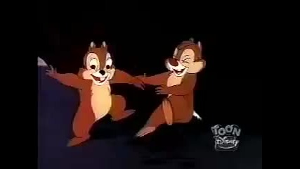 Donald Duck and Chip and Dale