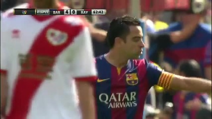 Барселона 6:1 Райо Валекано ( 08.03.2015 )