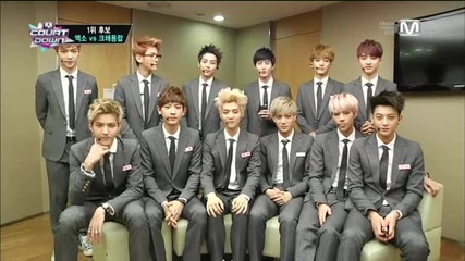 Exo - Open + Interview @ M Countdown [22/8/13]