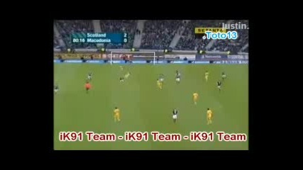 Scotland - F.y.r. Macedonia 2 - 0 (2 - 0,  5 9 2009)