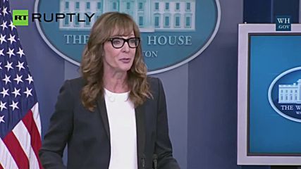 West Wing's 'C.J. Cregg' Crashes White House Press Briefing