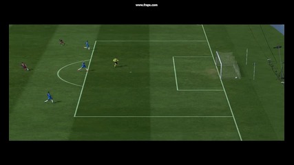 My first amazing goal in Fifa 2011 Demo 