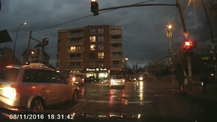 Преминаване на червен светофар