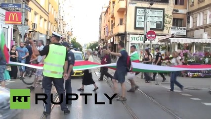 Bulgaria: Anti-TTIP protesters march through SOFIA