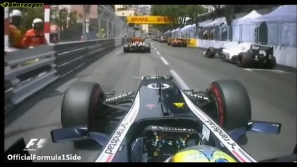 Мелето на стартът на Гп на Монако 2012