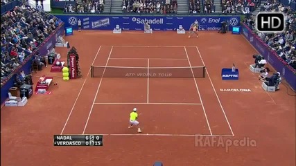 Nadal vs Verdasco - Barcelona 2012