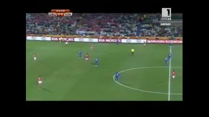 Швейцария - Хондурас 25.06.2010 първо полувреме част 1