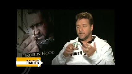 Robin Hood with Gladiator Russell Crowe 