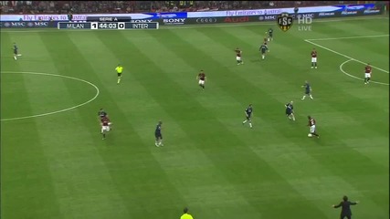 Clarence Seedorf vs Goran Pandev and Esteban Cambiasso