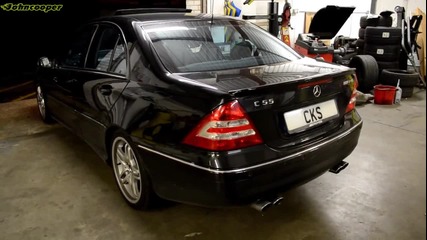 Mercedes C55 Amg W203 Cks Sport Exhaust