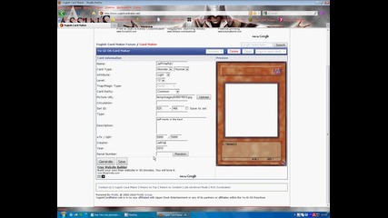 Как да си направим Yu - Gi - Oh карта 