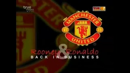Cristiano Ronaldo and Wayne Rooney