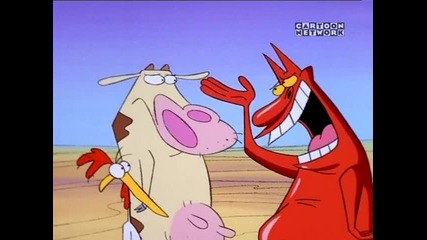 Cow and chicken S01e12 - Time machine