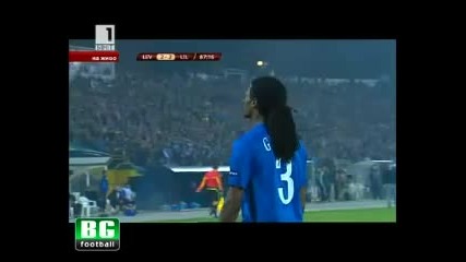 Levski 2-2 Lille - Лига Европа