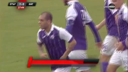 Етър поведе на Витоша със спорен гол