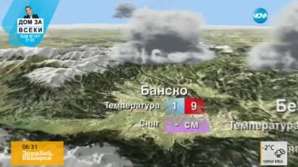 Прогноза за времето (06.02.2017 - сутрешна)