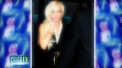 Lindsay Lohan Debuts Plumper Lips in Italy