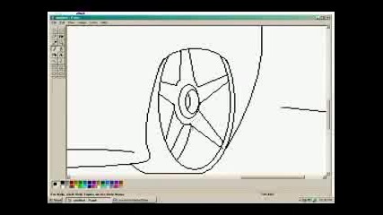 How To Draw A Car In Ms. Paint