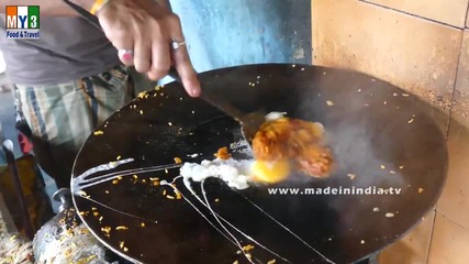 Бърза Храна на улицата .. How To Cook Egg Pulao (rice) - Anda Palao Rice - India