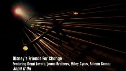 Jonas Brothers, Demi Lovato, Miley Cyrus, Selena Gomez - Send It On