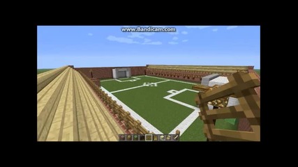 Moya Stadion v Minecraft