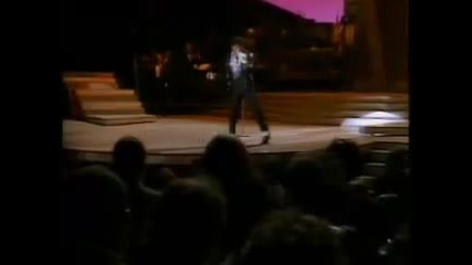 Michael Jackson first moonwalk