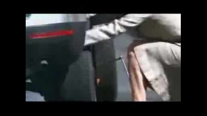 Woman Changing A Flat Tire
